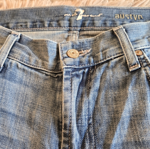 7 For All Mankind Austyn Jeans Size 33 - Picture 9 of 16